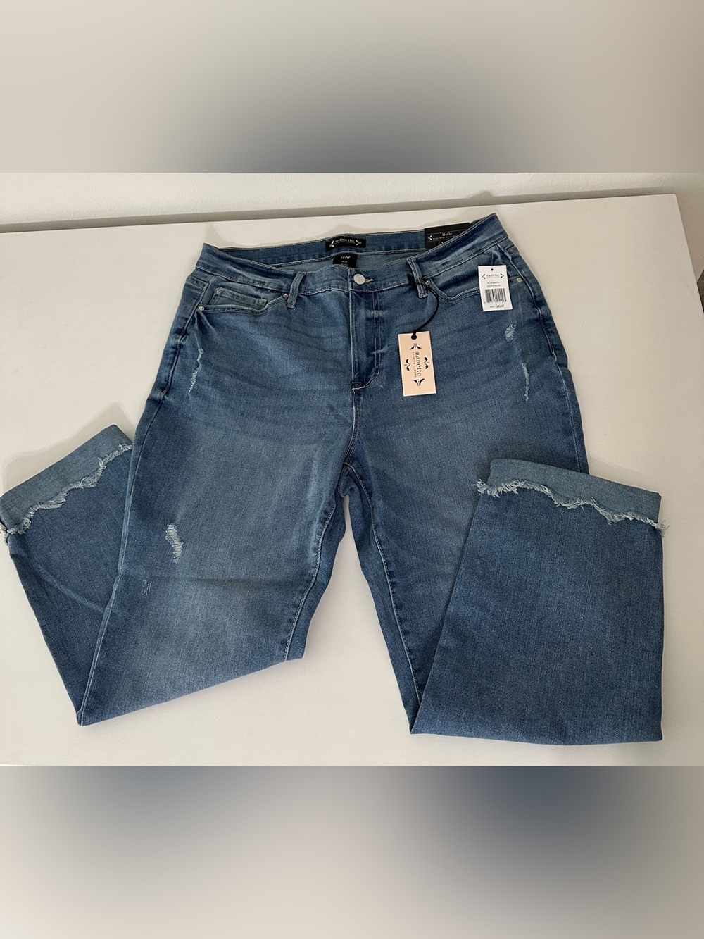 Nanette Lepore Women's leg jeans Belle High rise S16 NWT